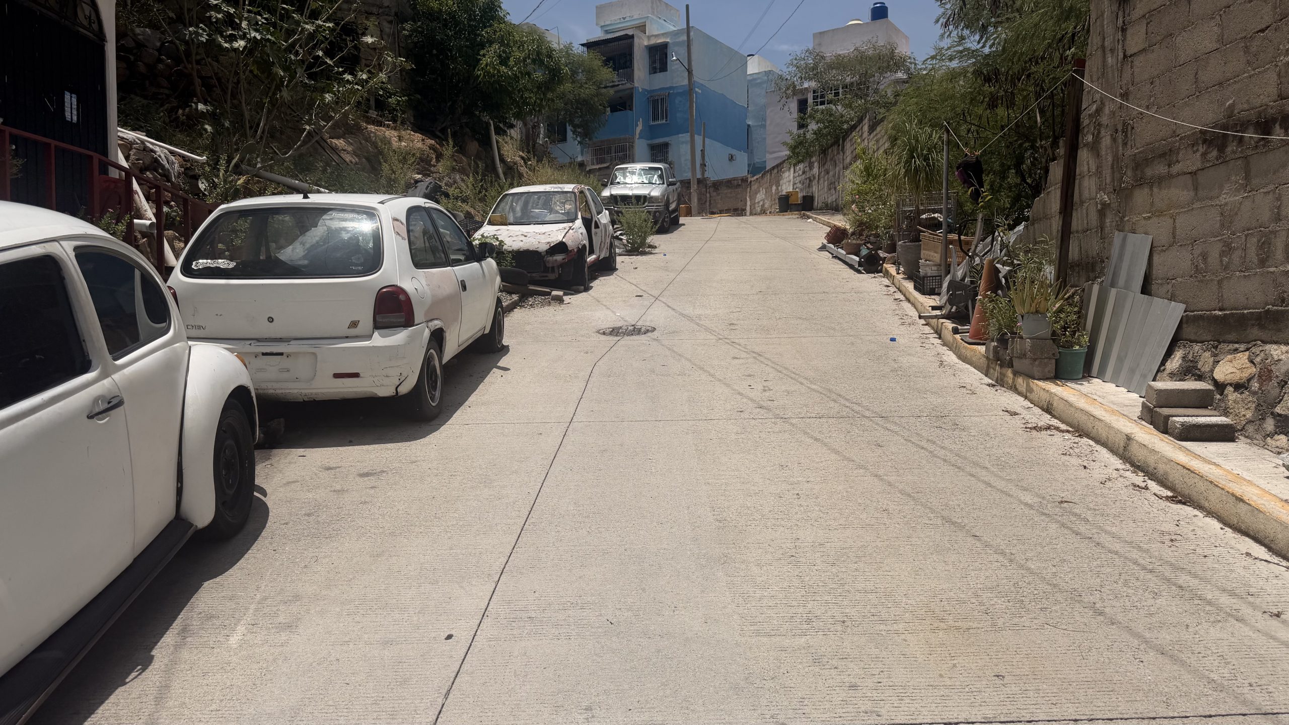 Evidencia fotográfica de construcción de Andador Loma Hermosa