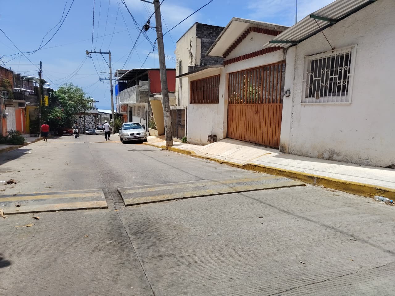 Evidencia fotográfica de pavimentación de Calle Brasil