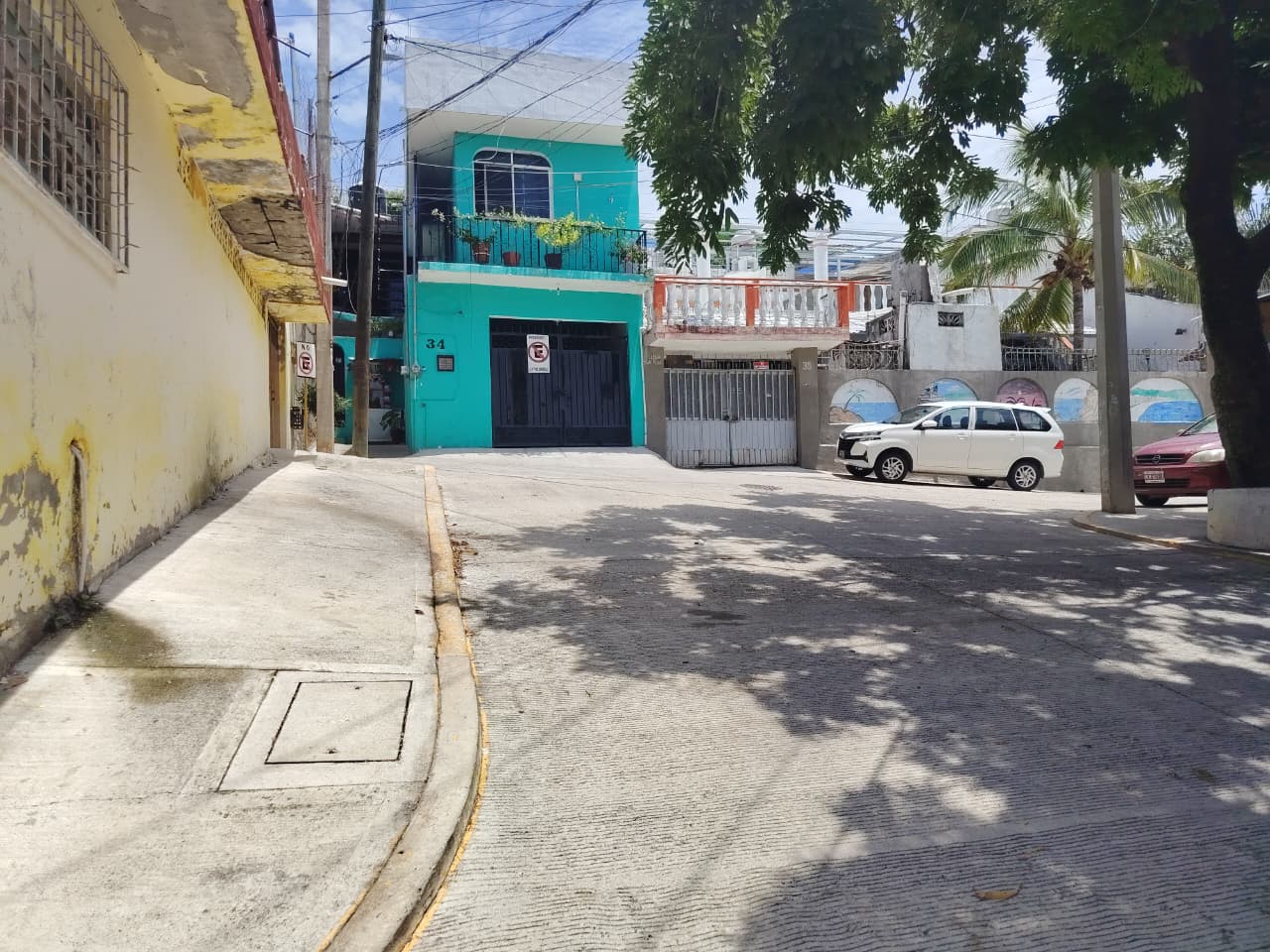 Evidencia fotográfica de pavimentación de Calle Cerrada de Perú