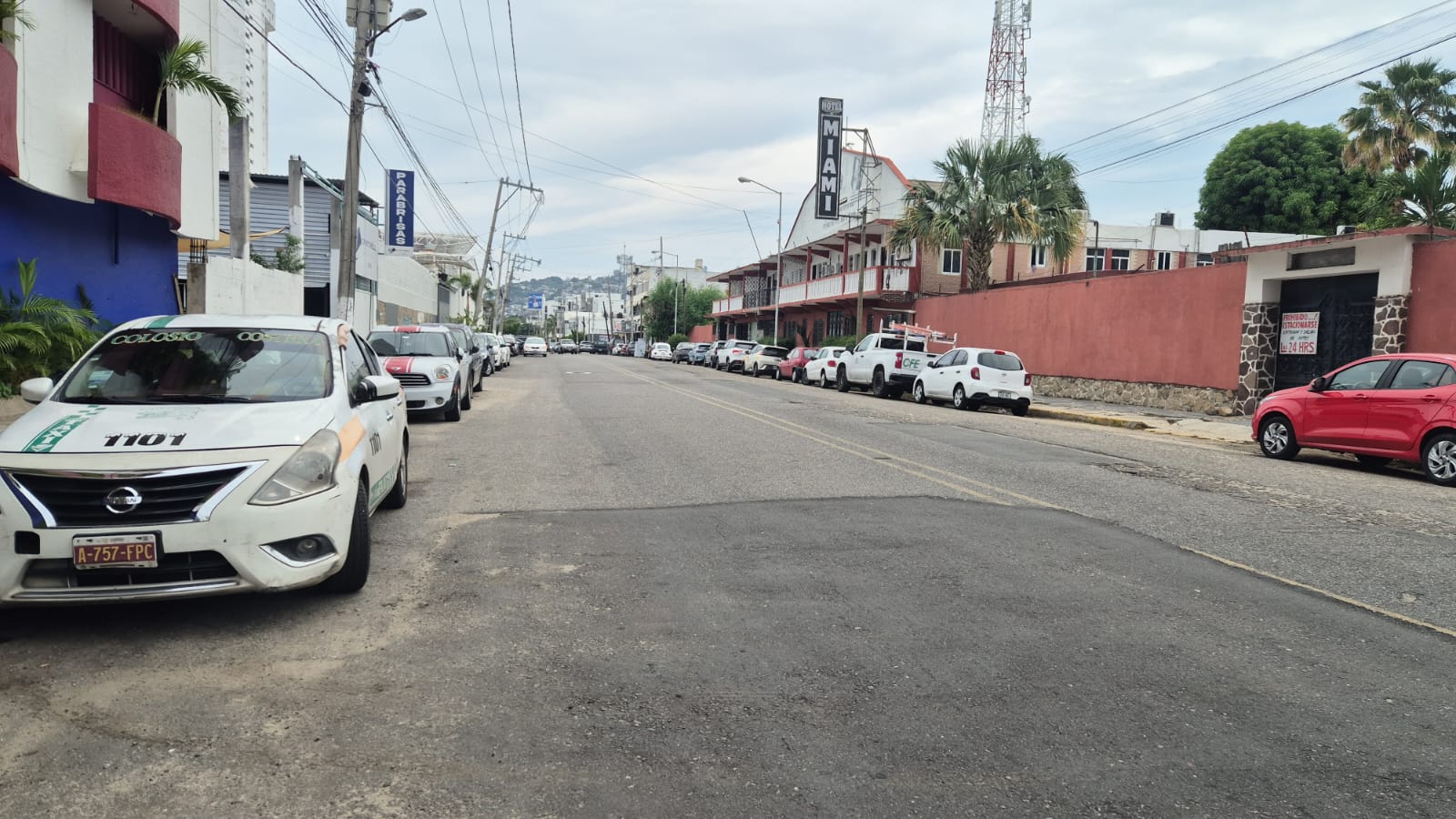Evidencia fotográfica de la rehabilitación de pavimentación en Pedro Vasco Núñez de Balboa