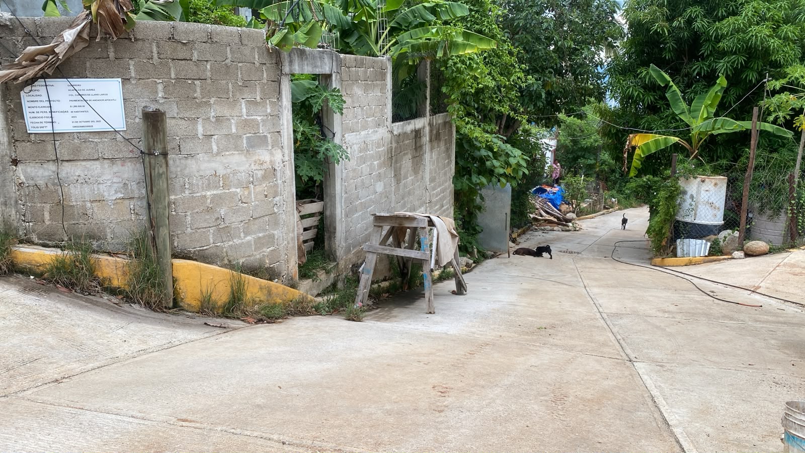 Evidencia fotográfica principal de Pavimentación de Andador Apochtli