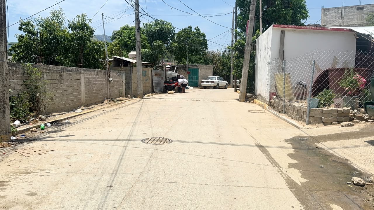 Rehabilitación de red de agua potable en calle Tecoanapa
