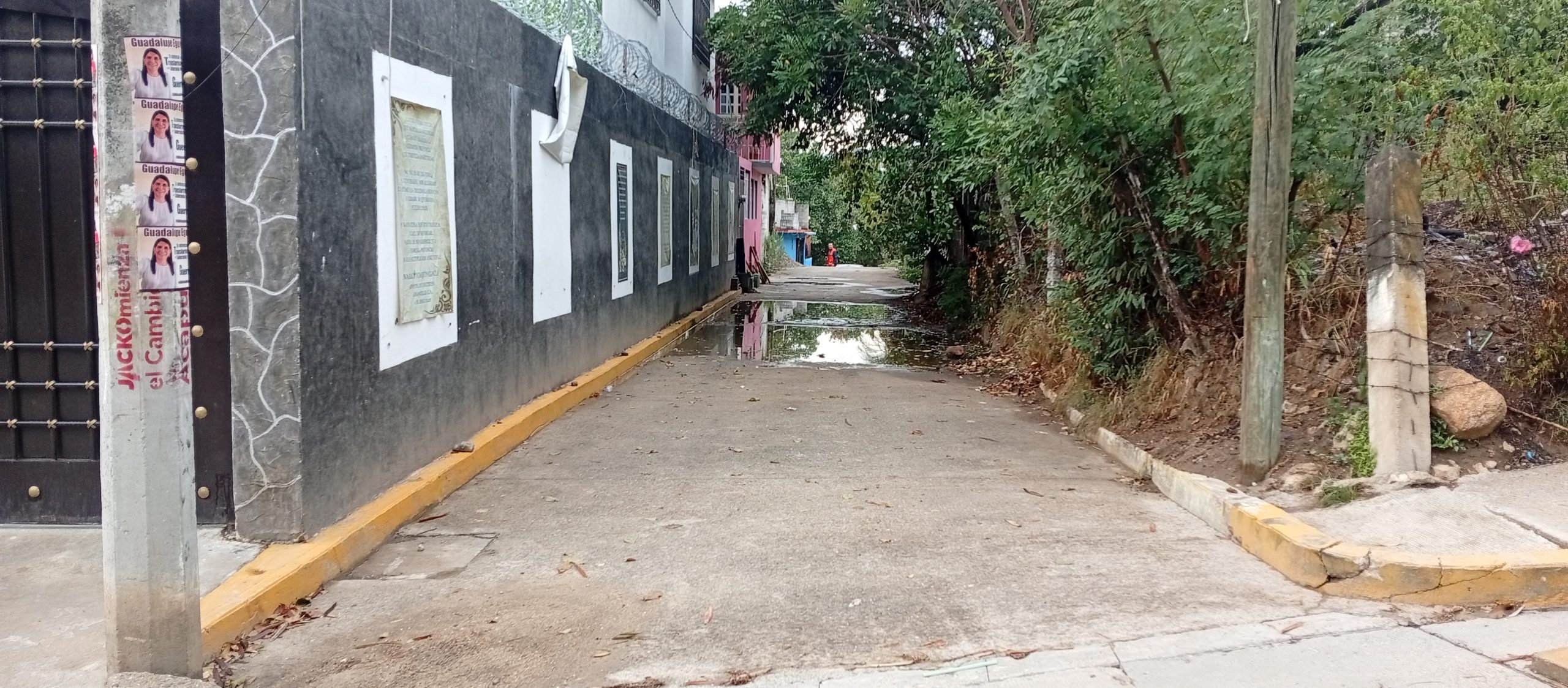 Pavimentación de andador David Rodríguez