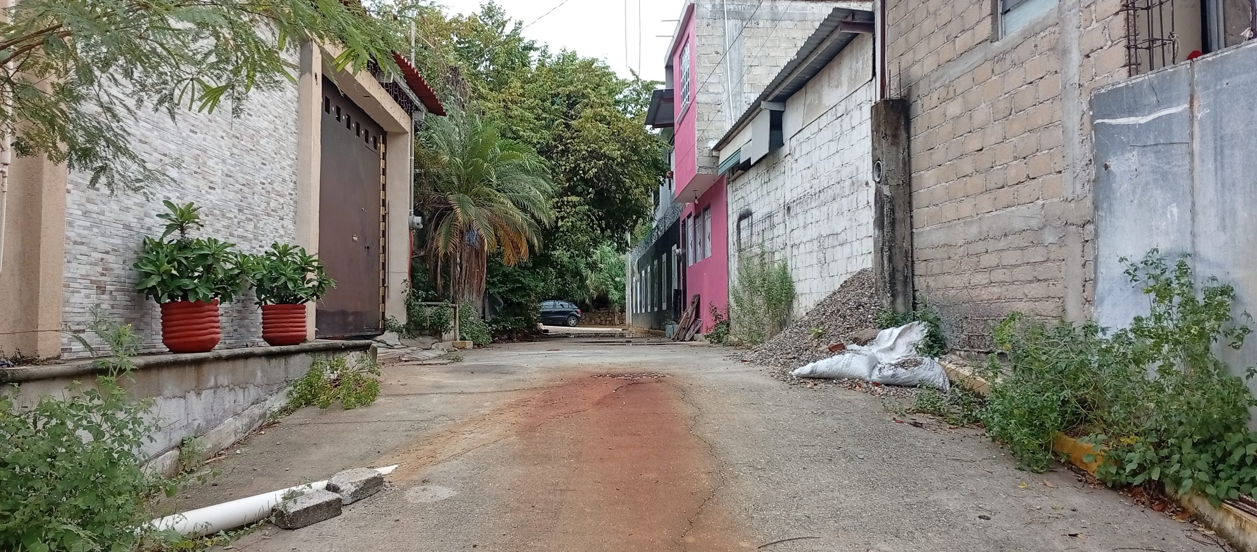 Pavimentación de andador David Rodríguez