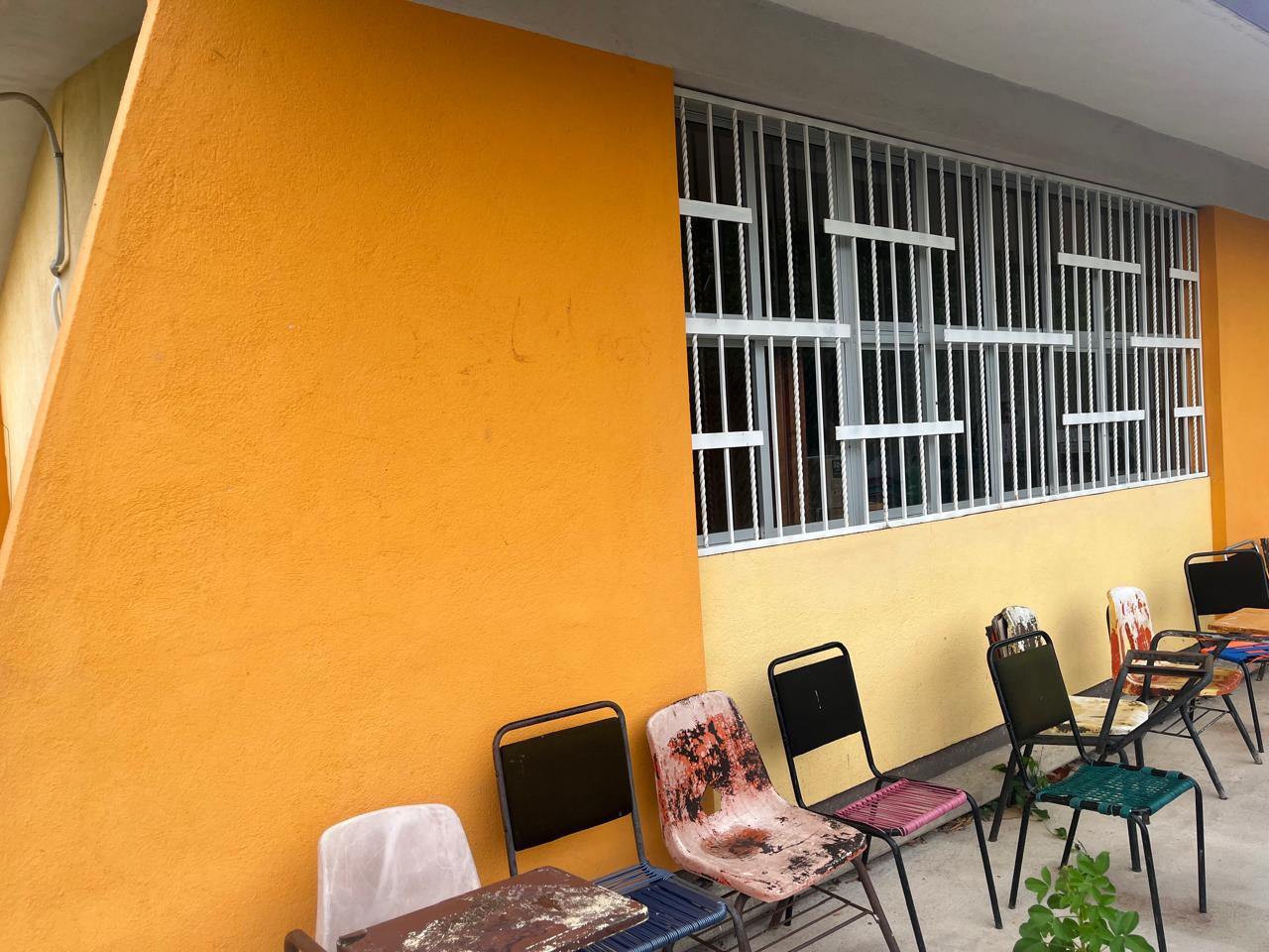 Construcción de dos aulas en Telesecundaria 5 de Febrero