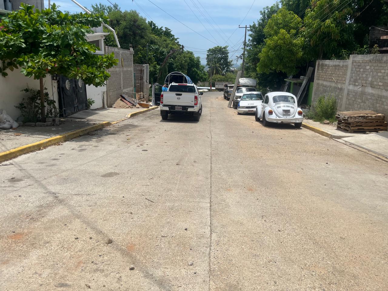 Pavimentación de Calle Cordillera de los Andes