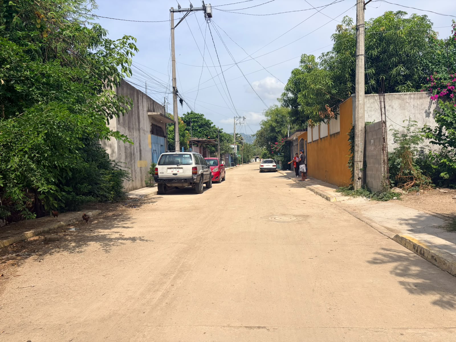 Evidencia fotográfica de Rehabilitación de Drenaje Sanitario en Calle 1
