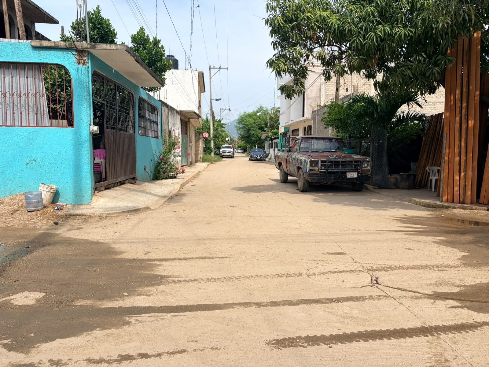 Evidencia fotográfica de la obra 28 del Distrito 6