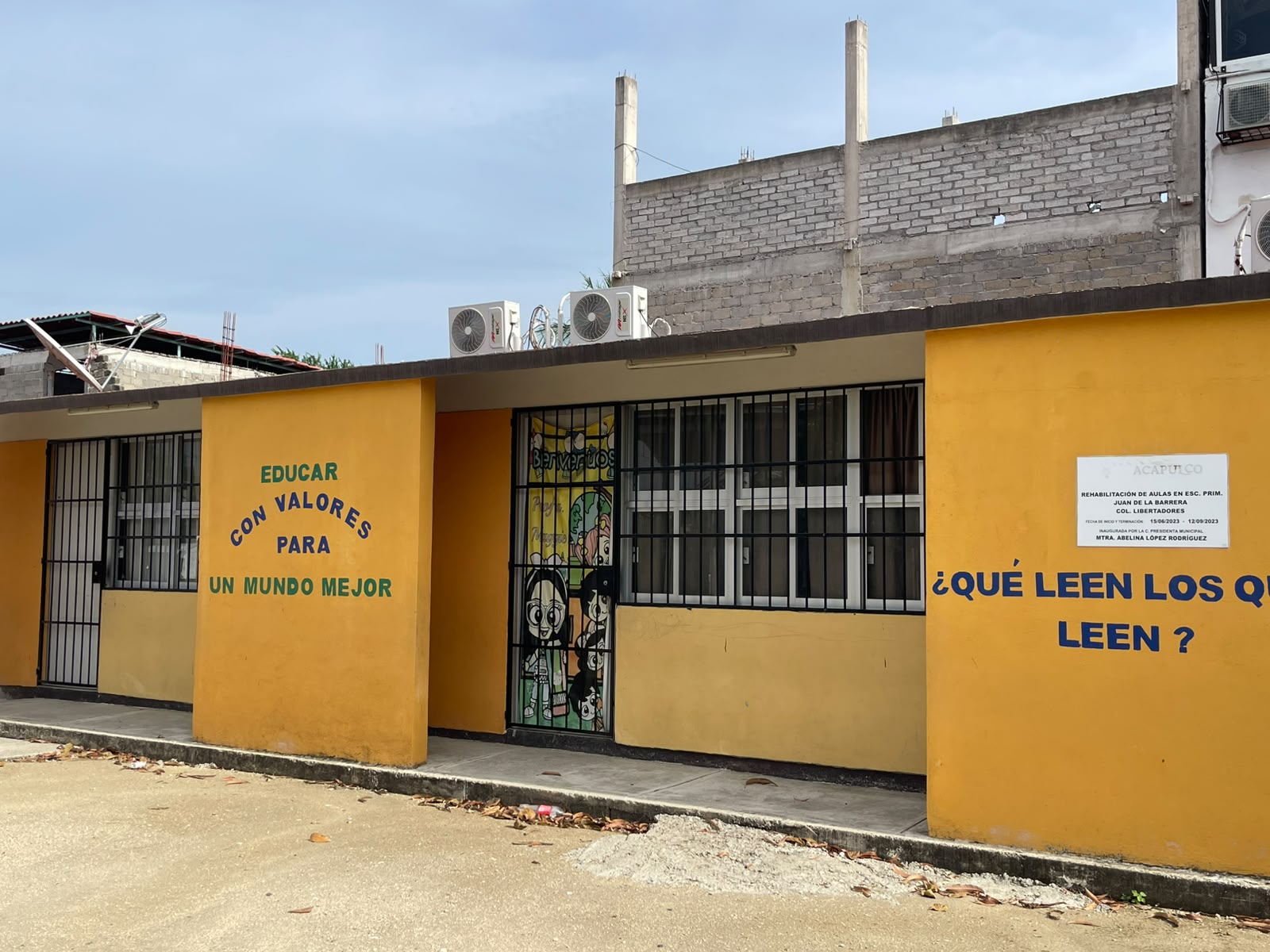 Evidencia fotográfica de la obra 38 del Distrito 6