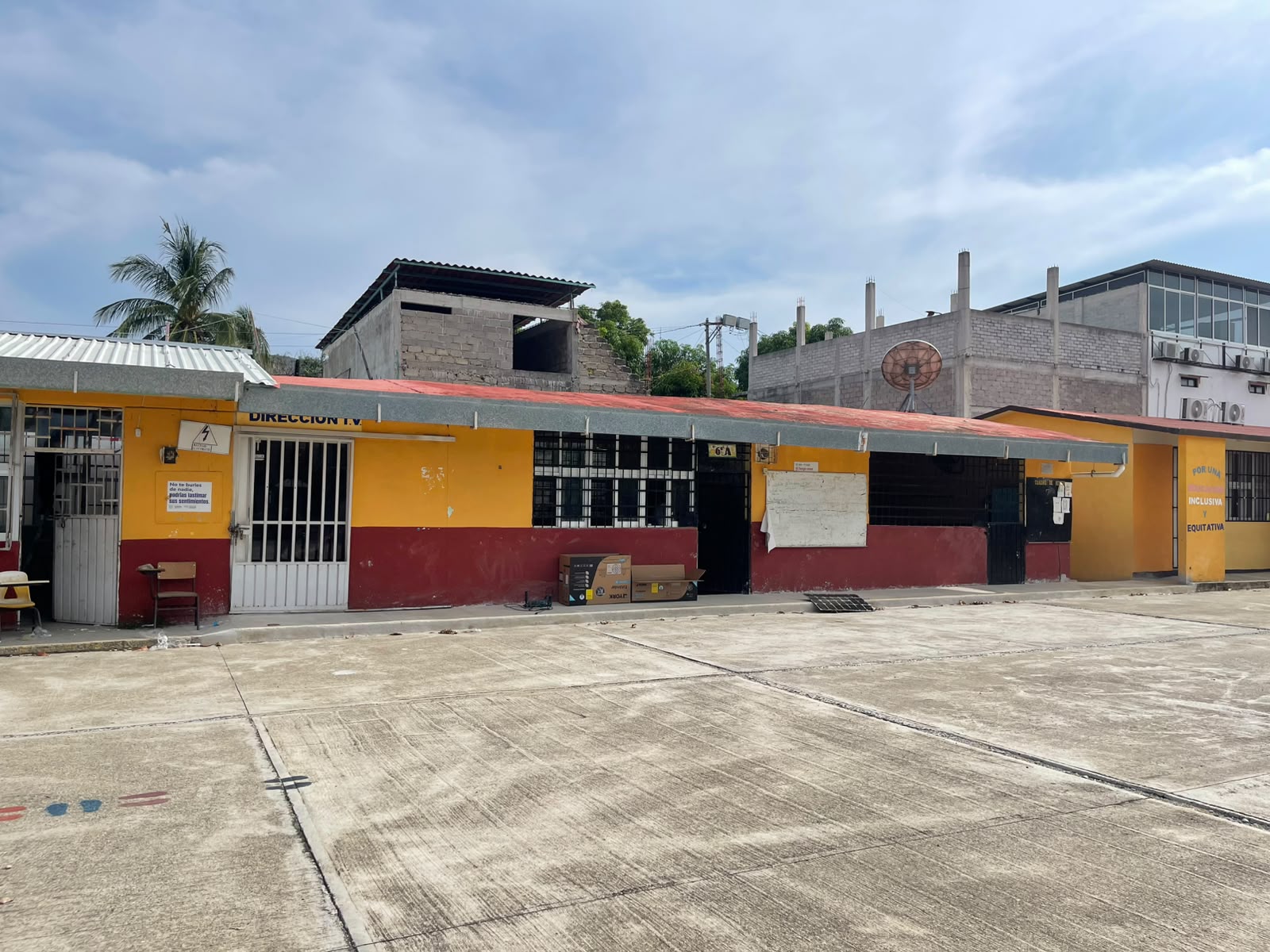 Evidencia fotográfica de la obra 38 del Distrito 6