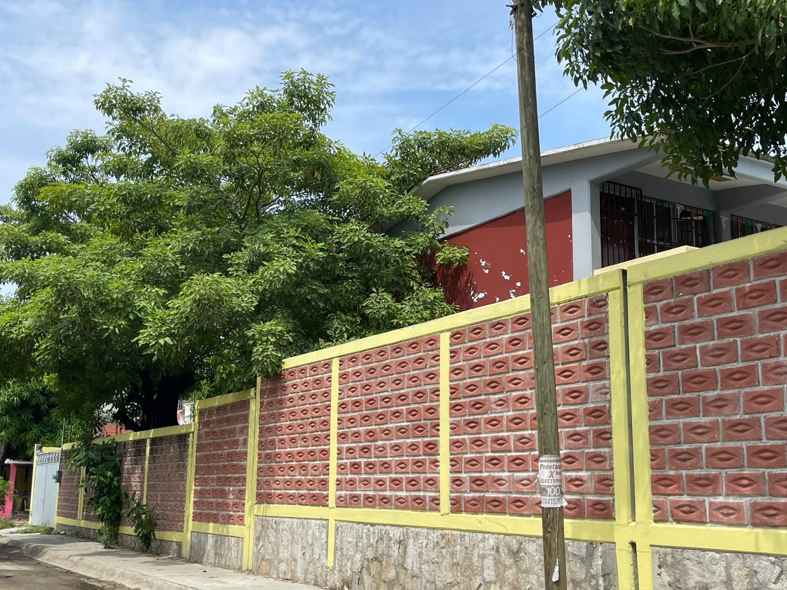 Evidencia fotográfica de la obra 41 del Distrito 6