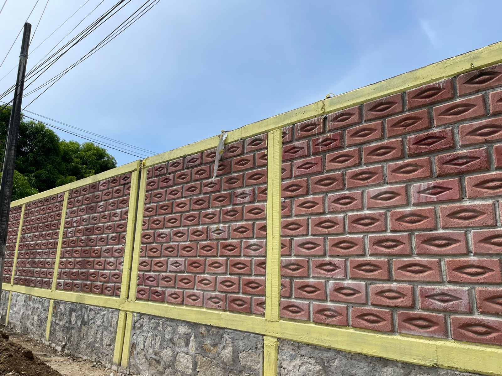 Evidencia fotográfica de la obra 41 del Distrito 6