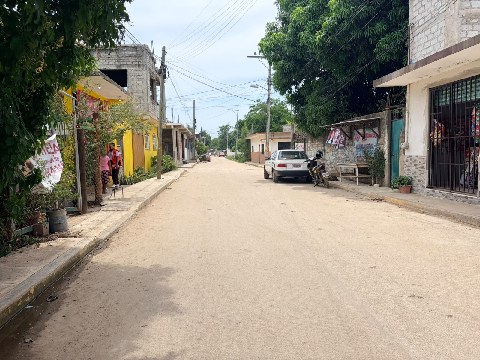 Evidencia fotográfica de la obra 50 del Distrito 6