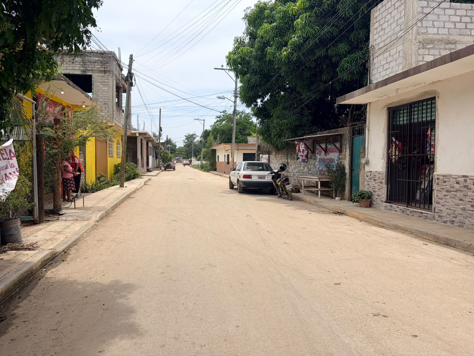 Evidencia fotográfica de la obra 50 del Distrito 6