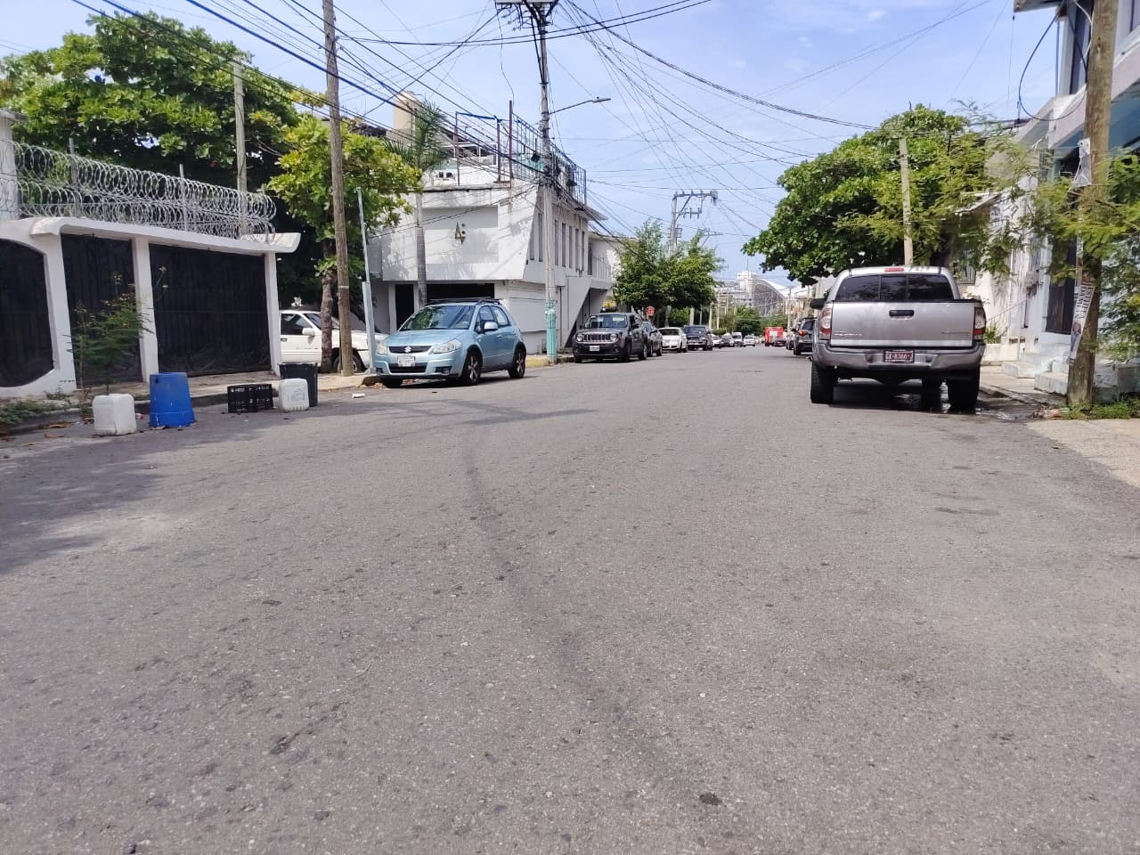 Evidencia fotográfica de rehabilitación de Calle Felipe II, Fracc. La Bocana